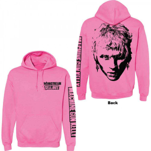 Machine Gun Kelly -  Unisex Pullover Hoodie Pink Face (Back print) ryhmässä Minishops / Machine Gun Kelly @ Bengans Skivbutik AB (4414470r)