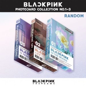 BLACKPINK - THE GAME PHOTOCARD COLLECTION No.1-3 (RA ryhmässä Minishops / K-Pop Minishops / Blackpink @ Bengans Skivbutik AB (4414647)