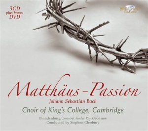 Bach J S - Matthäus Passion ryhmässä DVD & BLU-RAY @ Bengans Skivbutik AB (450820)