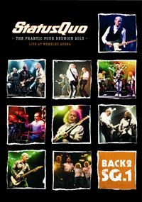 Status Quo - Back 2Sq. 1 - The Frantic Four Reun ryhmässä Musiikki / DVD+CD / Rock @ Bengans Skivbutik AB (456775)