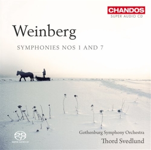 Weinberg - Symphonies 1&7 ryhmässä Musiikki / SACD / Klassiskt @ Bengans Skivbutik AB (460360)