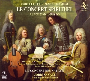 Corelli / Telemann / Rameau - Le Concert Spirituel ryhmässä Musiikki / SACD / Klassiskt @ Bengans Skivbutik AB (460468)