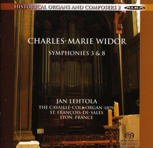 Charles-Marie Widor - Organ Symphonies Nos. 3 & 8 ryhmässä Musiikki / SACD / Klassiskt @ Bengans Skivbutik AB (460521)