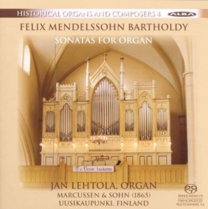 Felix Mendelssohn - Sonatas For Organ ryhmässä Musiikki / SACD / Klassiskt @ Bengans Skivbutik AB (460632)