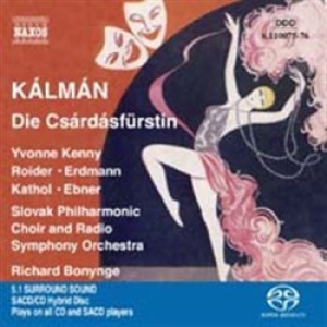 Kalman Emmerich - Czardasfurstinnan ryhmässä Musiikki / SACD / Klassiskt @ Bengans Skivbutik AB (460738)