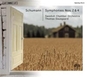 Schumann/ Sko & Dausgaard - Symphonies Nos. 2& 4 ryhmässä Musiikki / SACD / Klassiskt @ Bengans Skivbutik AB (460882)