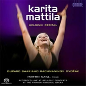 Karita Mattila - Helsinki Recital ryhmässä Musiikki / SACD / Klassiskt @ Bengans Skivbutik AB (460953)