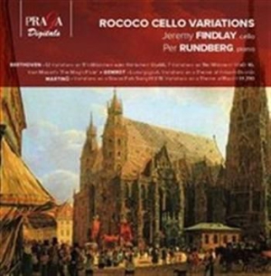 Findlay Jeremy / Rundberg Per - Rococo Cello Variations ryhmässä Musiikki / SACD / Klassiskt @ Bengans Skivbutik AB (461077)