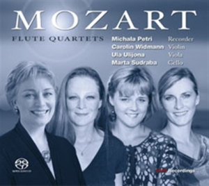 Mozart - Flute Quartets ryhmässä Musiikki / SACD / Klassiskt @ Bengans Skivbutik AB (461090)