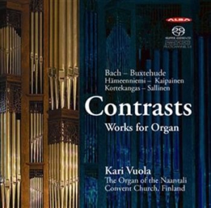 Bach / Buxtehude / Kaipainen / Häme - Contrasts - Works For Organ ryhmässä Musiikki / SACD / Klassiskt @ Bengans Skivbutik AB (461135)