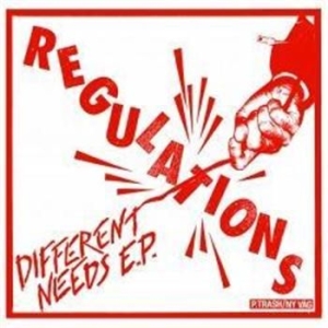 Regulations - Different Needs E.P. ryhmässä VINYYLI @ Bengans Skivbutik AB (489207)