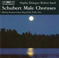 Schubert Franz - Male Choruses ryhmässä CD @ Bengans Skivbutik AB (500429)