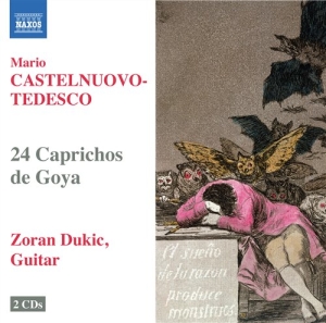 Castelnuovo-Tedesco - 24 Capriches De Goya ryhmässä ME SUOSITTELEMME / Joululahjavinkki: CD @ Bengans Skivbutik AB (500463)