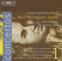 Bach Johann Sebastian - Violin Concertos Vol 1 ryhmässä CD @ Bengans Skivbutik AB (500801)