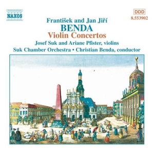 Benda J/Benda F - Benda/Benda Violin Concertos ryhmässä CD @ Bengans Skivbutik AB (501160)