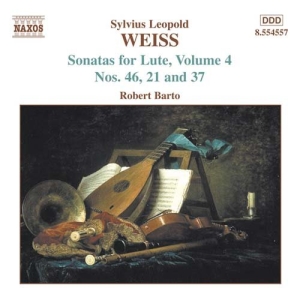 Weiss Silvius Leopold - Sonatas For Lute Vol 4 ryhmässä ME SUOSITTELEMME / Joululahjavinkki: CD @ Bengans Skivbutik AB (501547)