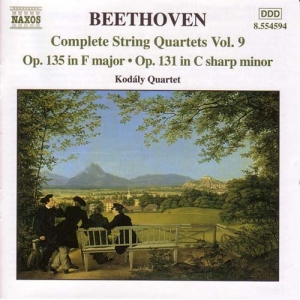 Beethoven Ludwig Van - Complete String Quartets Vol 9 ryhmässä ME SUOSITTELEMME / Joululahjavinkki: CD @ Bengans Skivbutik AB (501628)