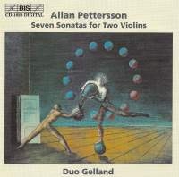 Pettersson Allan - 7 Sonatas For Two Violins ryhmässä CD @ Bengans Skivbutik AB (502904)