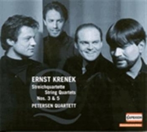 Krenek: Streichquartette 3 & 5 ryhmässä CD @ Bengans Skivbutik AB (504387)