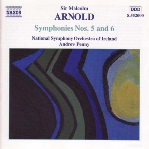 Arnold Malcolm - Symphonies Nos 5 & 6 ryhmässä Externt_Lager / Naxoslager @ Bengans Skivbutik AB (504399)