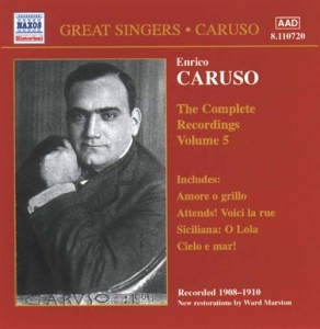 Various - Caruso Complete Recordings Vol ryhmässä ME SUOSITTELEMME / Joululahjavinkki: CD @ Bengans Skivbutik AB (504477)