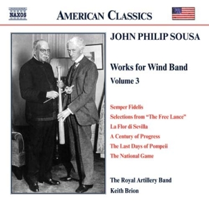 Sousa John Philip - Music For Wind Band Vol 3 ryhmässä ME SUOSITTELEMME / Joululahjavinkki: CD @ Bengans Skivbutik AB (504899)