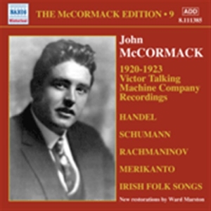 John Mccormack - Victor Recordings 1920-23 ryhmässä CD @ Bengans Skivbutik AB (508283)