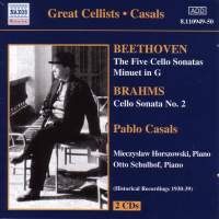 Beethoven/Brahms - Cello Sonatas ryhmässä CD @ Bengans Skivbutik AB (509682)