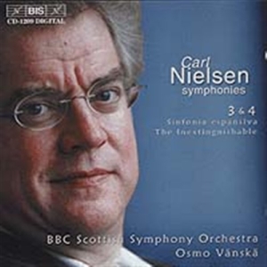 Nielsen Carl - Symphonies 3 & 4 ryhmässä CD @ Bengans Skivbutik AB (511624)