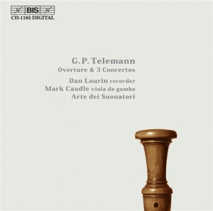 Telemann Georg Philipp - Concertos For Recorder ryhmässä CD @ Bengans Skivbutik AB (511628)