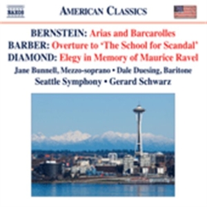 Bernstein / Barber - Arias & Barcarolles ryhmässä CD @ Bengans Skivbutik AB (512411)