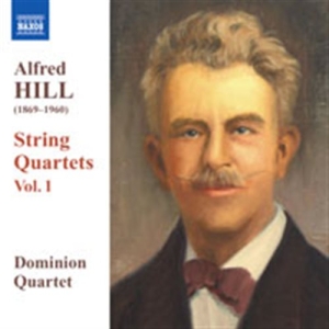 Hill: Dominion String Quartet - String Quartets Nos.1-3 ryhmässä CD @ Bengans Skivbutik AB (515218)