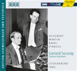 Schubert / Martin / Ravel / R Strau - Duo Recital 1960 ryhmässä ME SUOSITTELEMME / Joululahjavinkki: CD @ Bengans Skivbutik AB (515522)