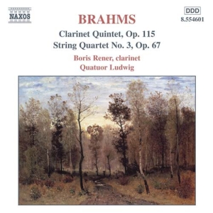 Brahms Johannes - Clarinet Quintet String Quarte ryhmässä ME SUOSITTELEMME / Joululahjavinkki: CD @ Bengans Skivbutik AB (516425)