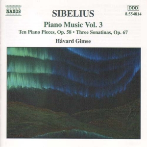 Sibelius Jean - Piano Music Vol 3 ryhmässä CD @ Bengans Skivbutik AB (516469)