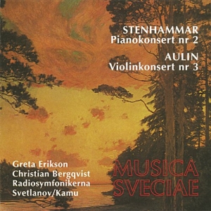 Aulin/Stenhammar - Violinkonsert, Pianokonsert ryhmässä CD @ Bengans Skivbutik AB (517201)