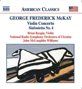 Mckay George Frederick - Violin Concerto/Orchestral Wor ryhmässä ME SUOSITTELEMME / Joululahjavinkki: CD @ Bengans Skivbutik AB (517730)