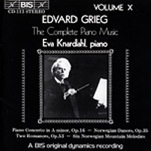 Grieg Edvard - Complete Piano Music Vol 10 ryhmässä CD @ Bengans Skivbutik AB (518254)