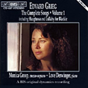 Grieg Edvard - The Complete Songs Vol 1 ryhmässä CD @ Bengans Skivbutik AB (518259)