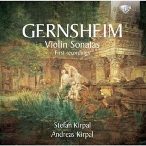 Gernsheim - Violin Sonatas ryhmässä CD @ Bengans Skivbutik AB (519780)