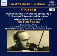 Vivaldi Antonio - Concertos Op 8 Incl Four S ryhmässä ME SUOSITTELEMME / Joululahjavinkki: CD @ Bengans Skivbutik AB (520232)