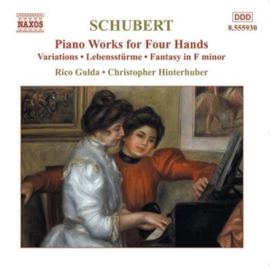 Schubert Franz - Piano Works For Fourhands ryhmässä CD @ Bengans Skivbutik AB (520653)