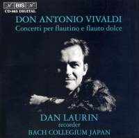 Vivaldi Antonio - Dan Laurin Recorder ryhmässä CD @ Bengans Skivbutik AB (521444)