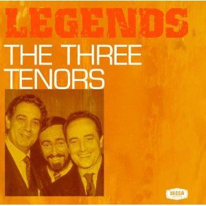 Carreras José Tenor - Legends - The Three Tenors ryhmässä CD @ Bengans Skivbutik AB (522324)