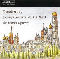 Tchaikovsky Pyotr - String Quartet 1 & 3 ryhmässä CD @ Bengans Skivbutik AB (522474)