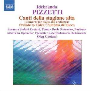 Pizzetti - Canti Della Stagione Alta ryhmässä ME SUOSITTELEMME / Joululahjavinkki: CD @ Bengans Skivbutik AB (527620)