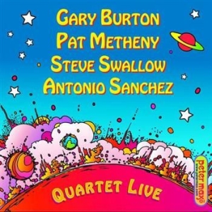 Burton/ Metheny/ Swallow/ Sanchez - Quartet Live ryhmässä CD @ Bengans Skivbutik AB (528517)