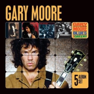 Gary Moore - 5 Album Set ryhmässä ME SUOSITTELEMME / Musiikkiboksit @ Bengans Skivbutik AB (528612)