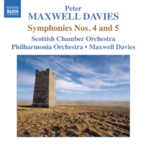 Maxwell Davies - Symphonies Nos 4 & 5 ryhmässä CD @ Bengans Skivbutik AB (533094)