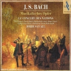 Bach Johann Sebastian - Musikalisches Opfer ryhmässä CD @ Bengans Skivbutik AB (533594)